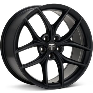 T Sportline TS5 Satin Black Wheels 19 In 19x8.5 +35 T51985511435SB