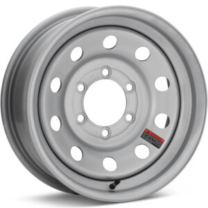 Taskmaster Trailer Trailer 16 6-Lug Gloss Silver Wheels 16 In 16x6 00 WS-16060655-SM