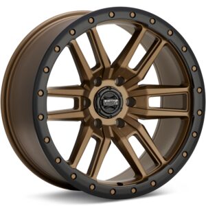 Torque Wheels Pritchett Bronze w/Black Lip Wheels 17 In 17x9 0 4111790760700