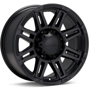 Ultra Machine Black Wheels 17 In 17x8.5 12 226-7883SB+12