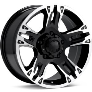 Ultra Maverick Machined w/Black Accent Wheels 17 In 17x8 20 235-7882B