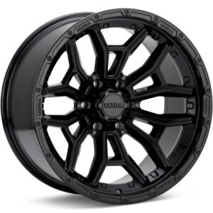 Ultra Warmonger 6 Gloss Black Wheels 17 In 17x9 +18 126-7963BK+18