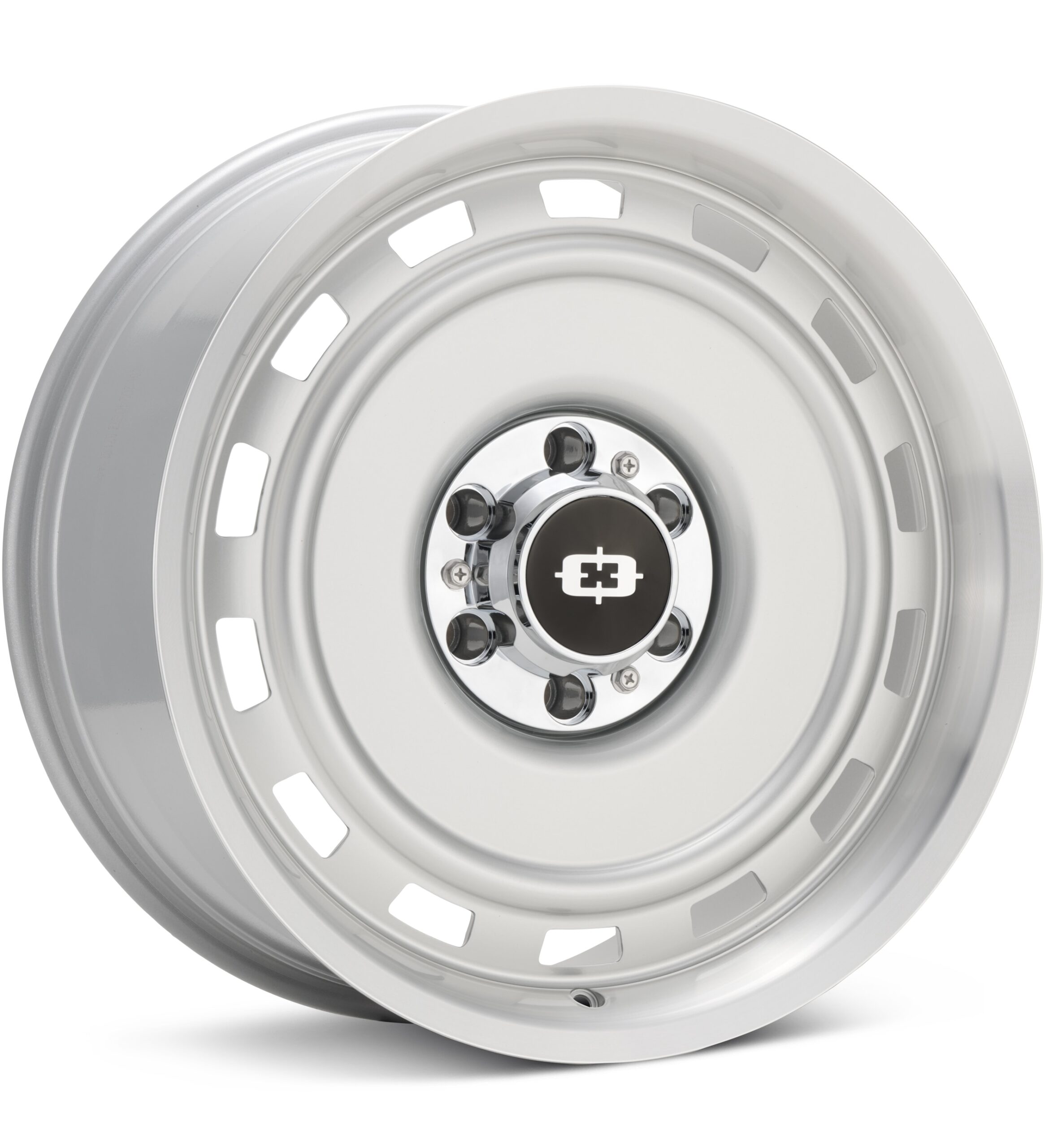 Vision Wheel Cheyenne Silver w/Machined Lip Wheels 20 In 20x9 +25 54-2984SML25