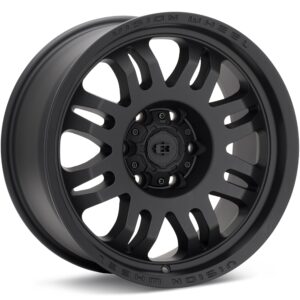 Vision Wheel Inferno Satin Black Wheels 18 In 18x9 -12 409-8970SB-12