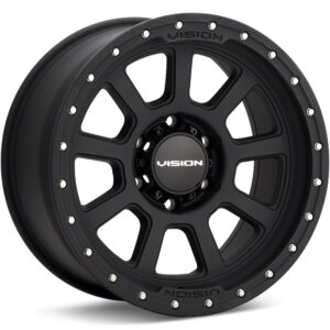 Vision Wheel Ojos Satin Black Wheels 17 In 17x9 -12 350-7983SB-12