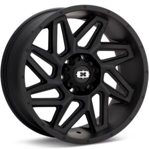 Vision Wheel Spyder Satin Black Wheels 18 In 18x9 +12 361-8936SB12