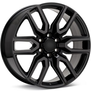 Voxx Replica Denali NZH Gloss Black Wheels 20 In 20x9 +27 NZH290-6139-27 GB