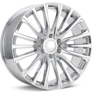 Voxx Replica ES2 Chrome Plated Wheels 22 In 22x9 +28 ES2 229-6139-28 C