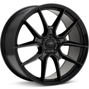 Voxx Replica FDH Gloss Black Wheels 20 In 20x8.5 +35 FDH 285-5114-35GB