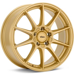 Voxx Road Wheels Cotto Gold Wheels 18 In 18x8 +40 COT880-5008-40G