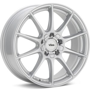 Voxx Road Wheels Cotto Silver Wheels 16 In 16x7 +40 COT670-5001-40S
