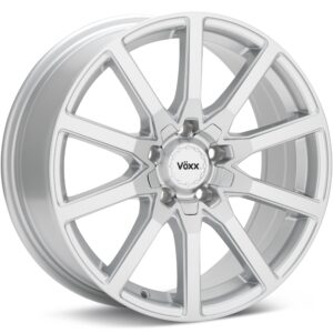 Voxx Road Wheels Este Bright Silver Wheels 16 In 16x7 +40 EST 670-5001-40 S