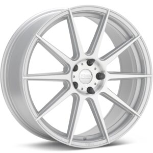 Voxx Road Wheels Lucca Silver Machined w/Clearcoat Wheels 18 In 18x8.5 +32 LUC885-5112-32SMF