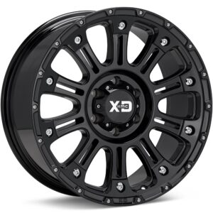 XD Wheels XD829 Gloss Black Wheels 20 In 20x9 -12 XD82929068312N
