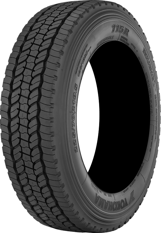 Yokohama 115R 225/70R19.5 128/126N Commercial Tires | 120111501